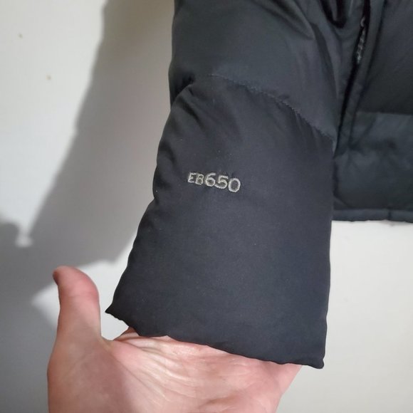 EDDIE BAUER / S / Men's EB650 Wide Channel Down Filled Puffer Coat Jacket Black - Picture 5 of 15